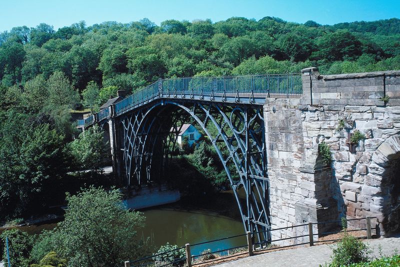 A stone bridge.